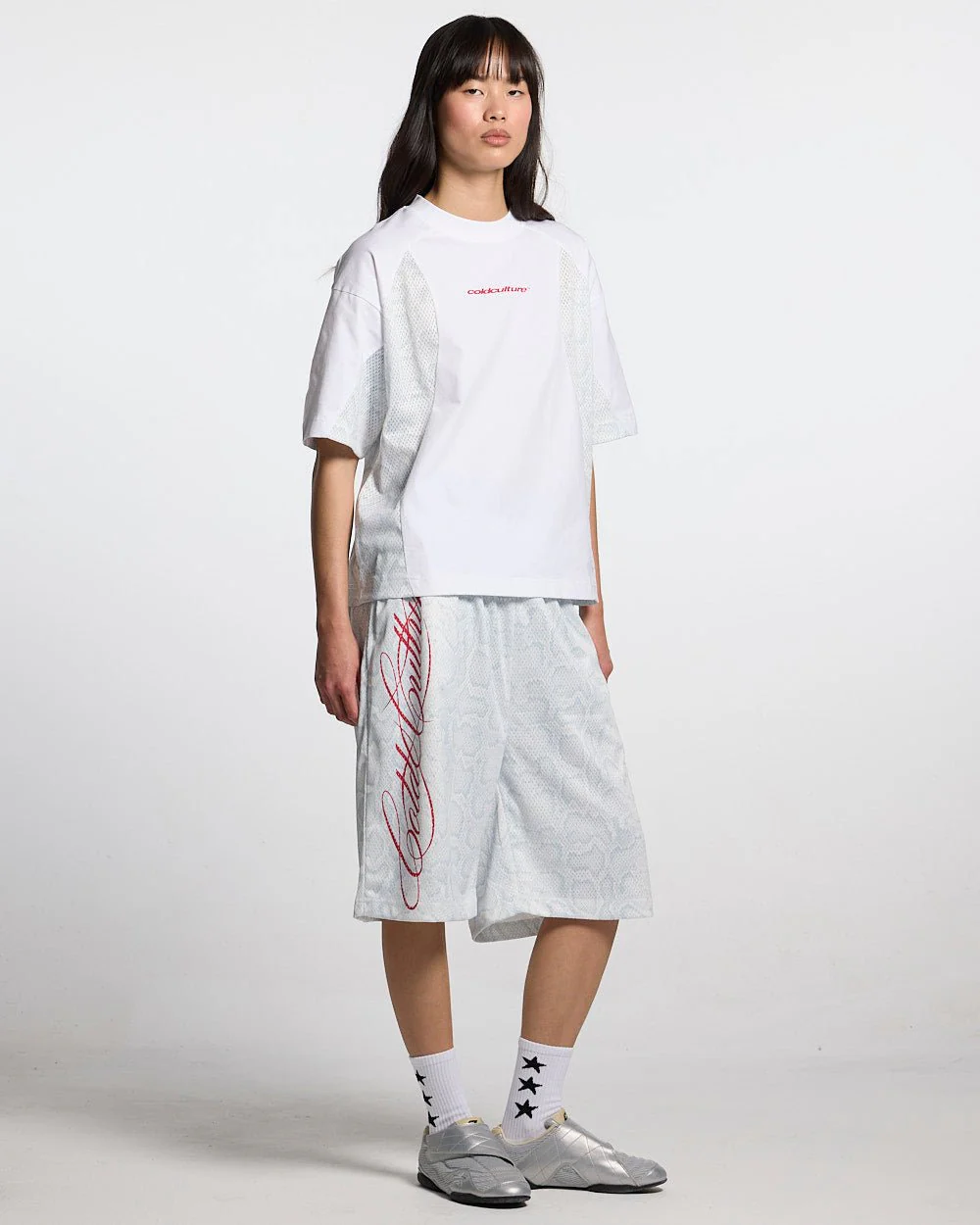 RIOT MESH SHORT WHITE - Image 7
