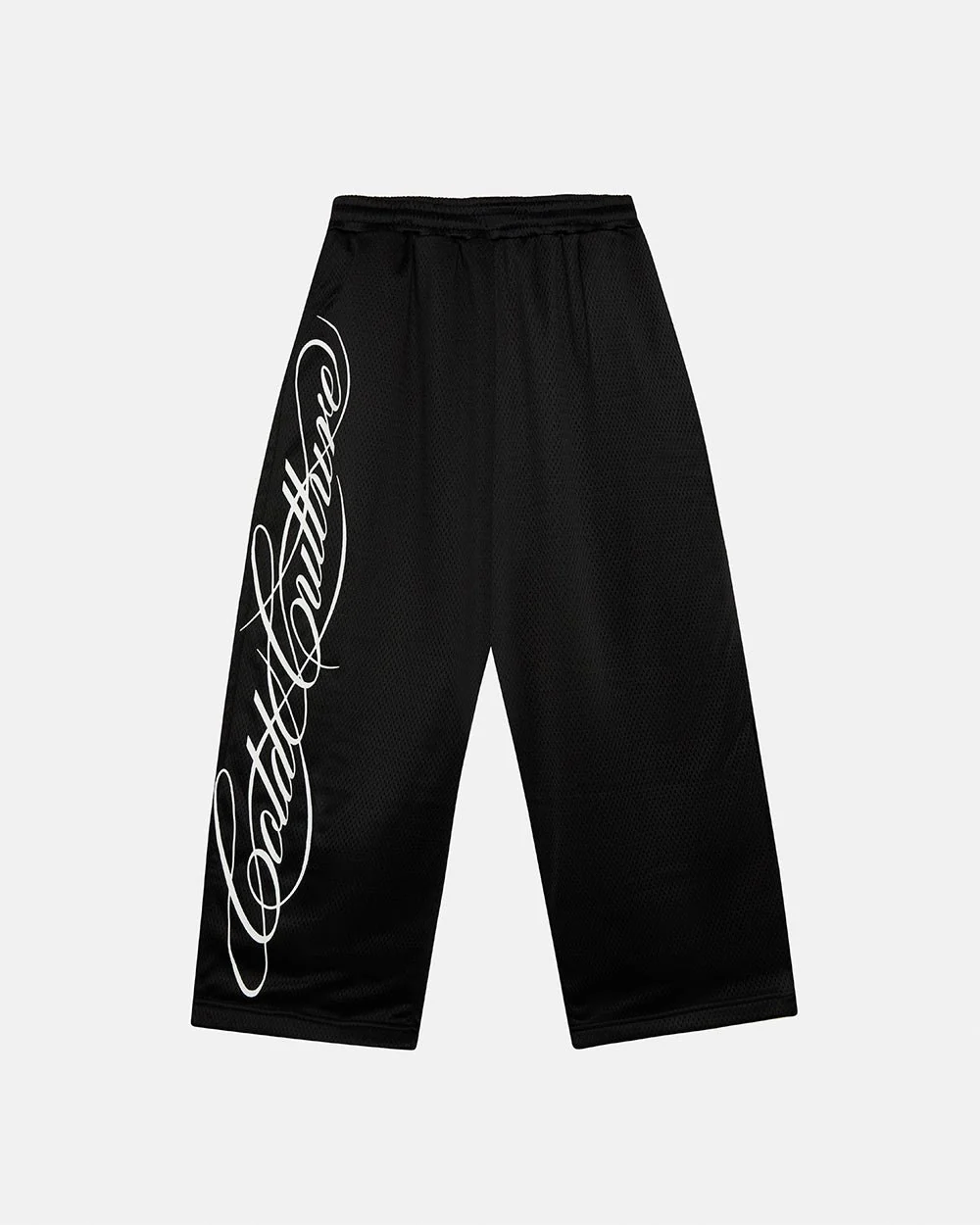 RIOT MESH SWEATPANTS BLACK - Image 4