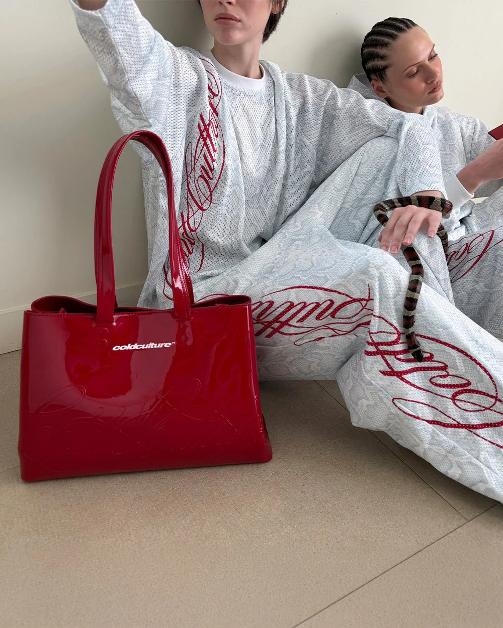 RIOT MESH SWEATPANTS WHITE - Image 10