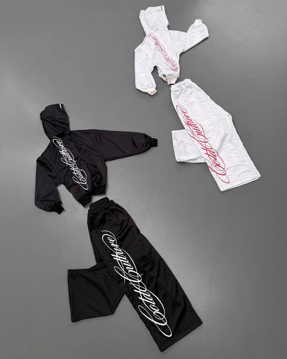 RIOT MESH HOODIE WHITE - Image 9