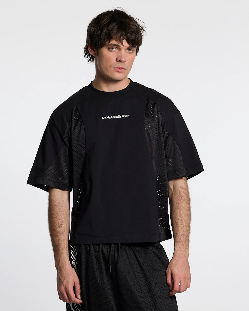 RIOT MESH TEE BLACK - Image 4