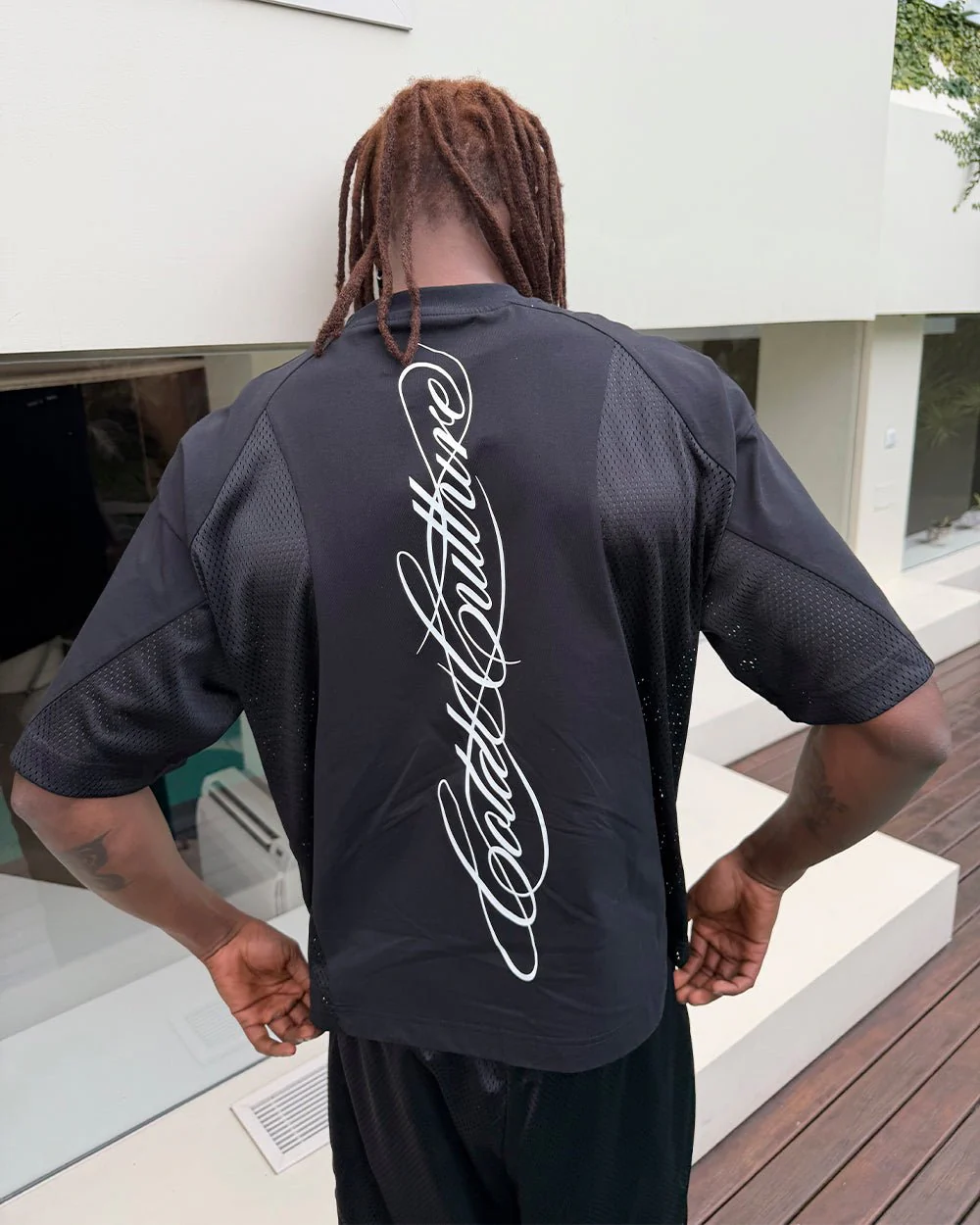 RIOT MESH TEE BLACK - Image 7