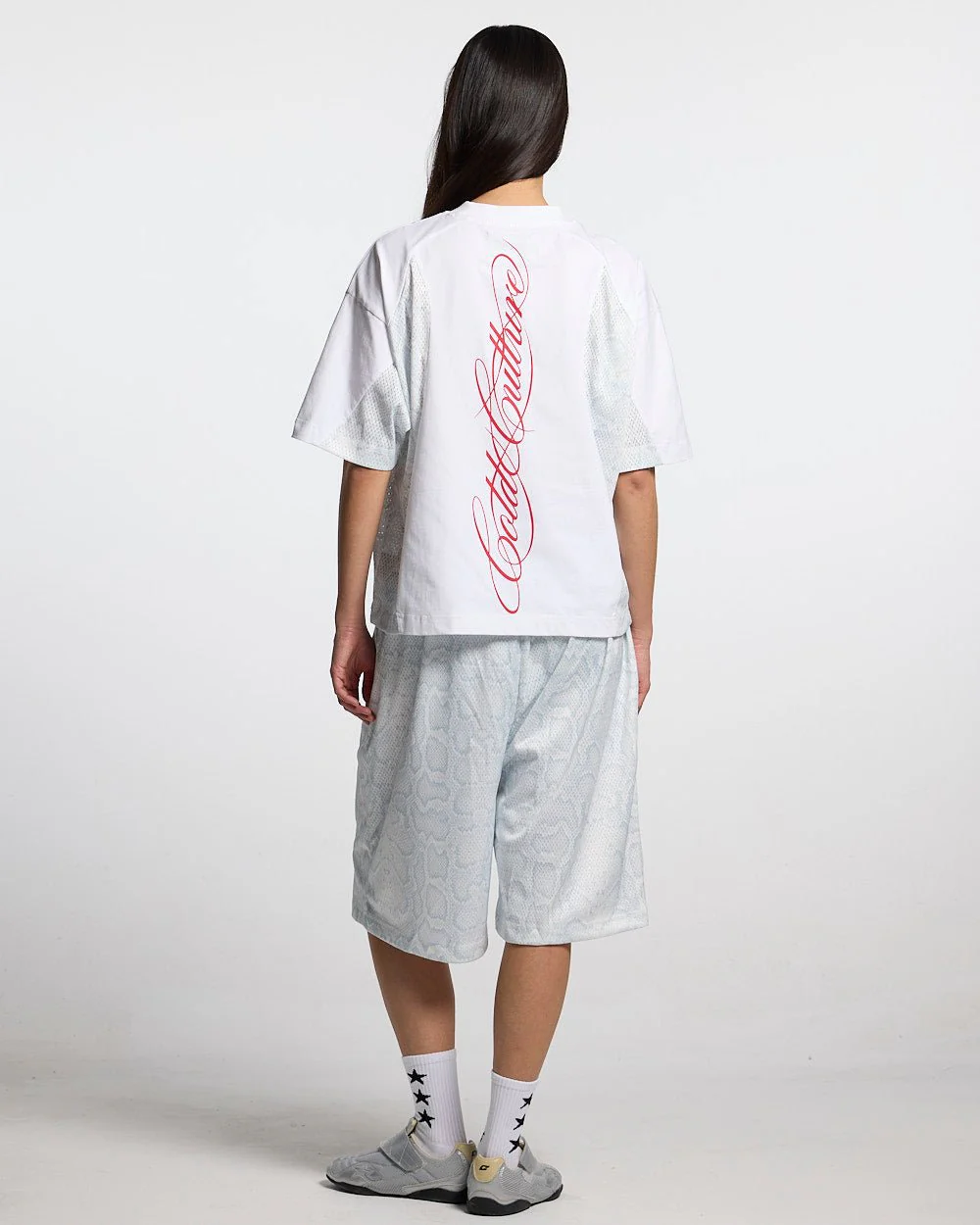 RIOT MESH TEE WHITE - Image 5