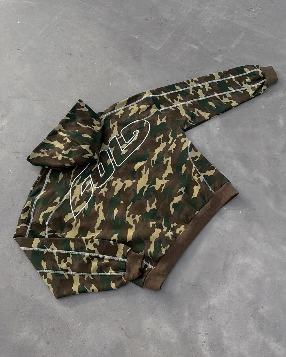 ROLLER HOODIE CAMO GREEN - Image 10
