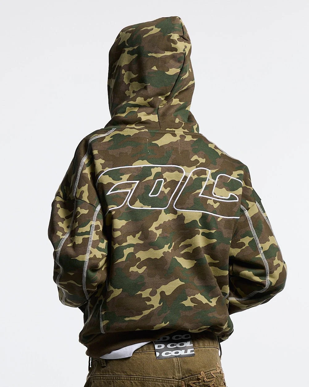 ROLLER HOODIE CAMO GREEN - Image 7