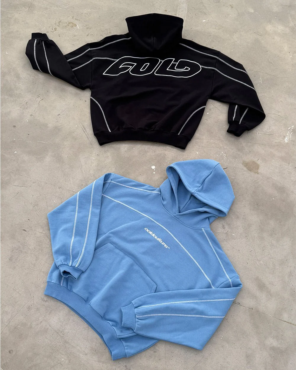 ROLLER HOODIE BLUE - Image 7