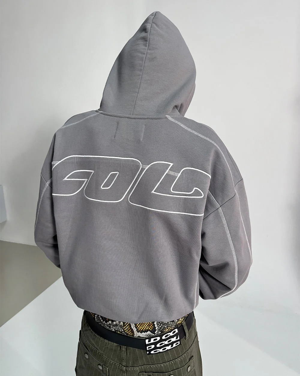 ROLLER HOODIE SMOKEY GREY - Image 7