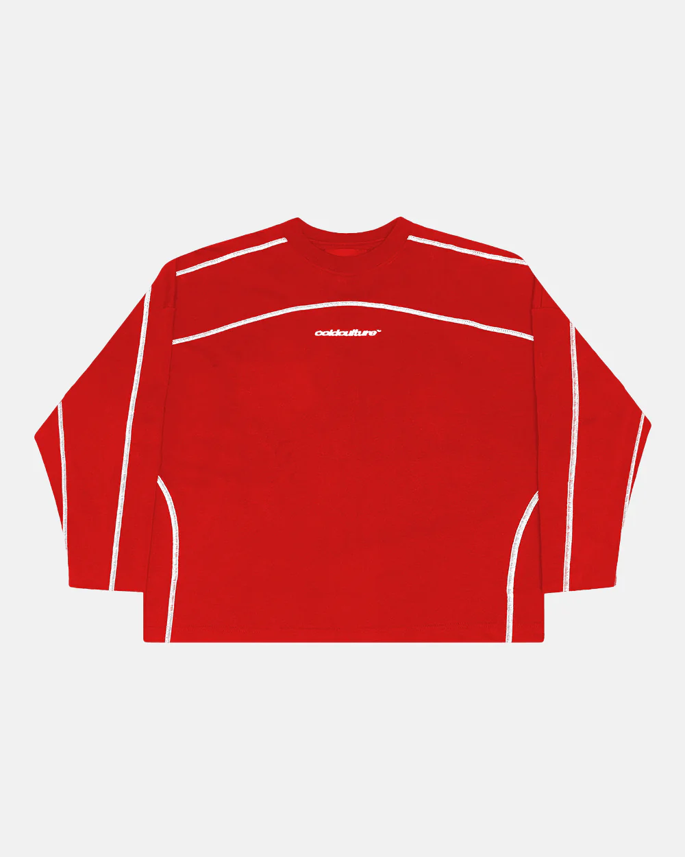 ROLLER LONGSLEEVE TEE RED - Image 2