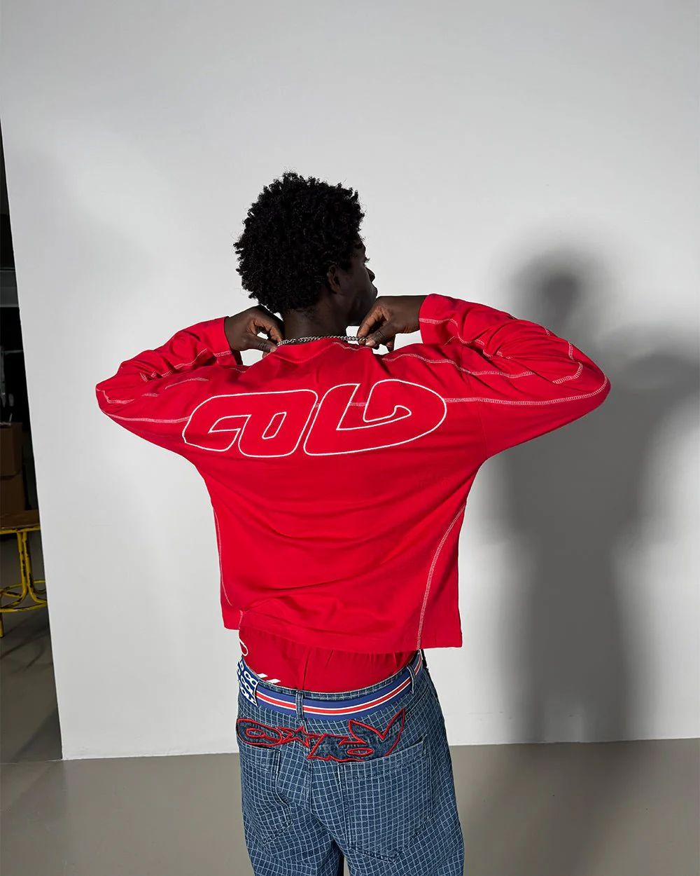 ROLLER LONGSLEEVE TEE RED - Image 3