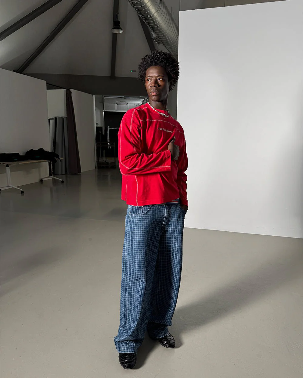 ROLLER LONGSLEEVE TEE RED - Image 4