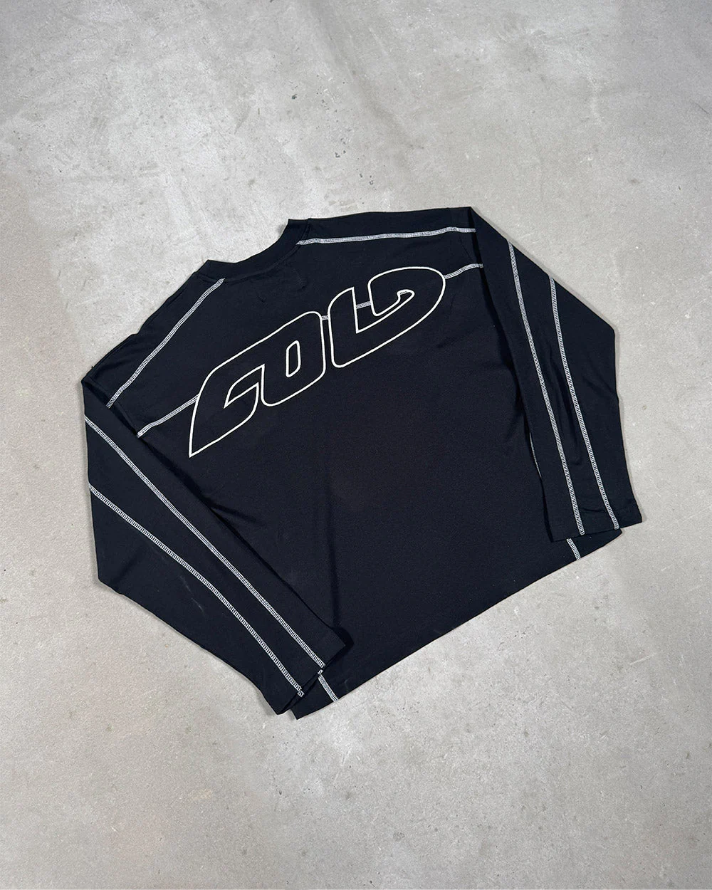 ROLLER LONGSLEEVE TEE BLACK - Image 8
