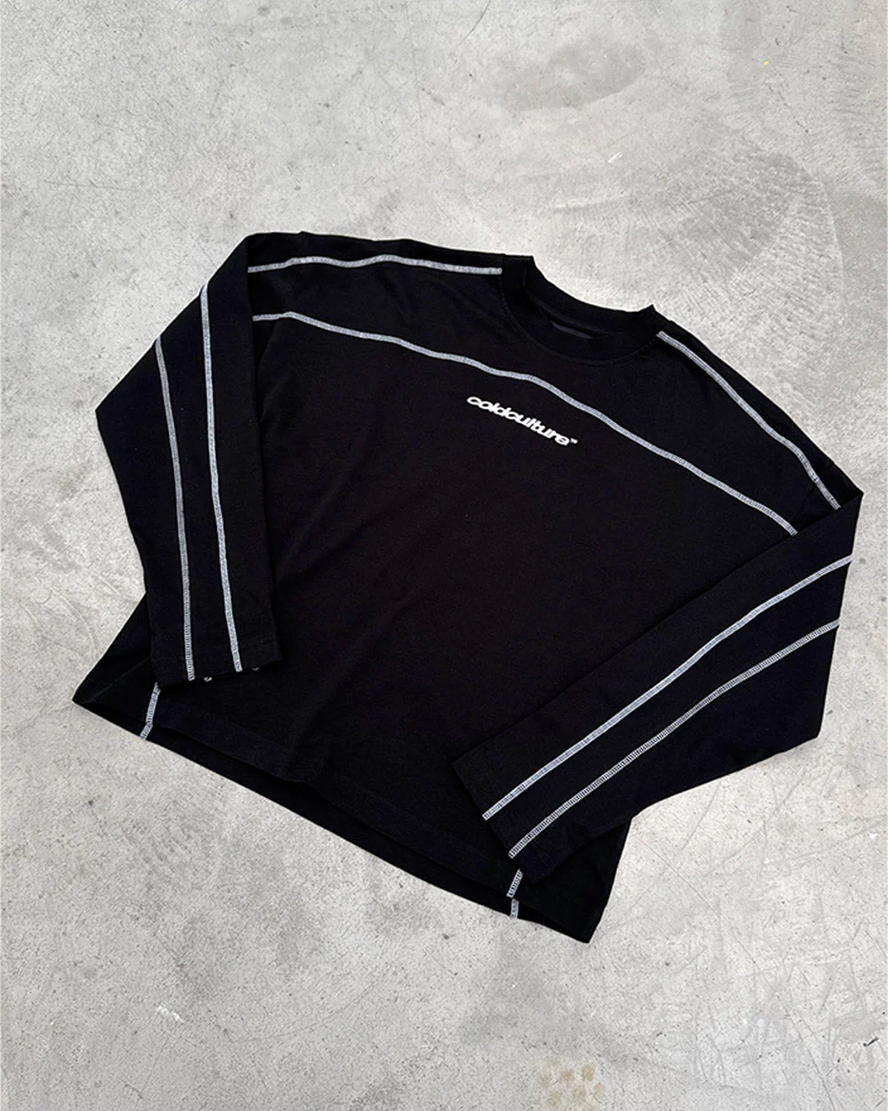 ROLLER LONGSLEEVE TEE BLACK - Image 9
