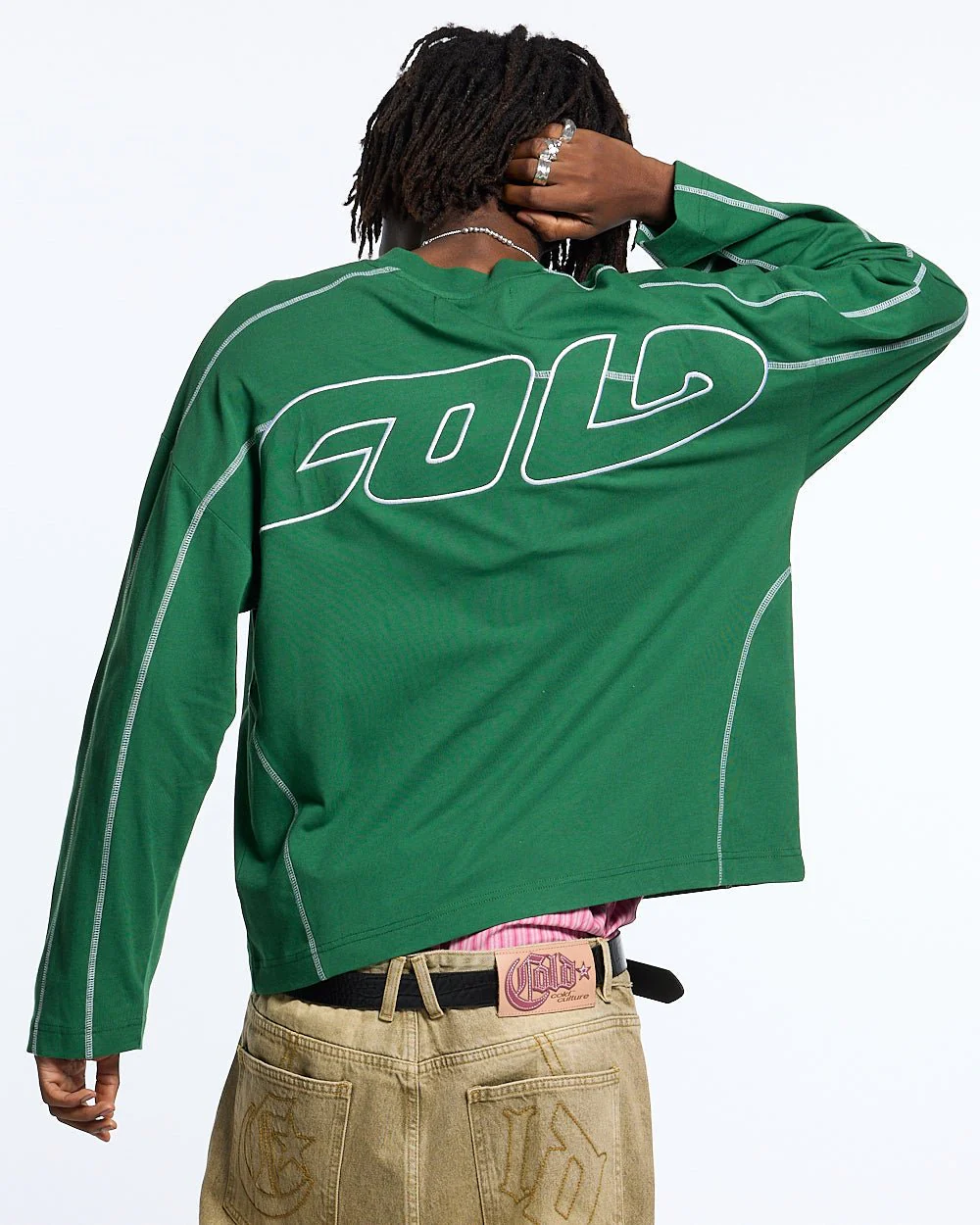 ROLLER LONGSLEEVE TEE GREEN - Image 2