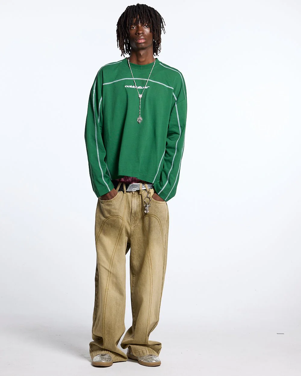 ROLLER LONGSLEEVE TEE GREEN - Image 4