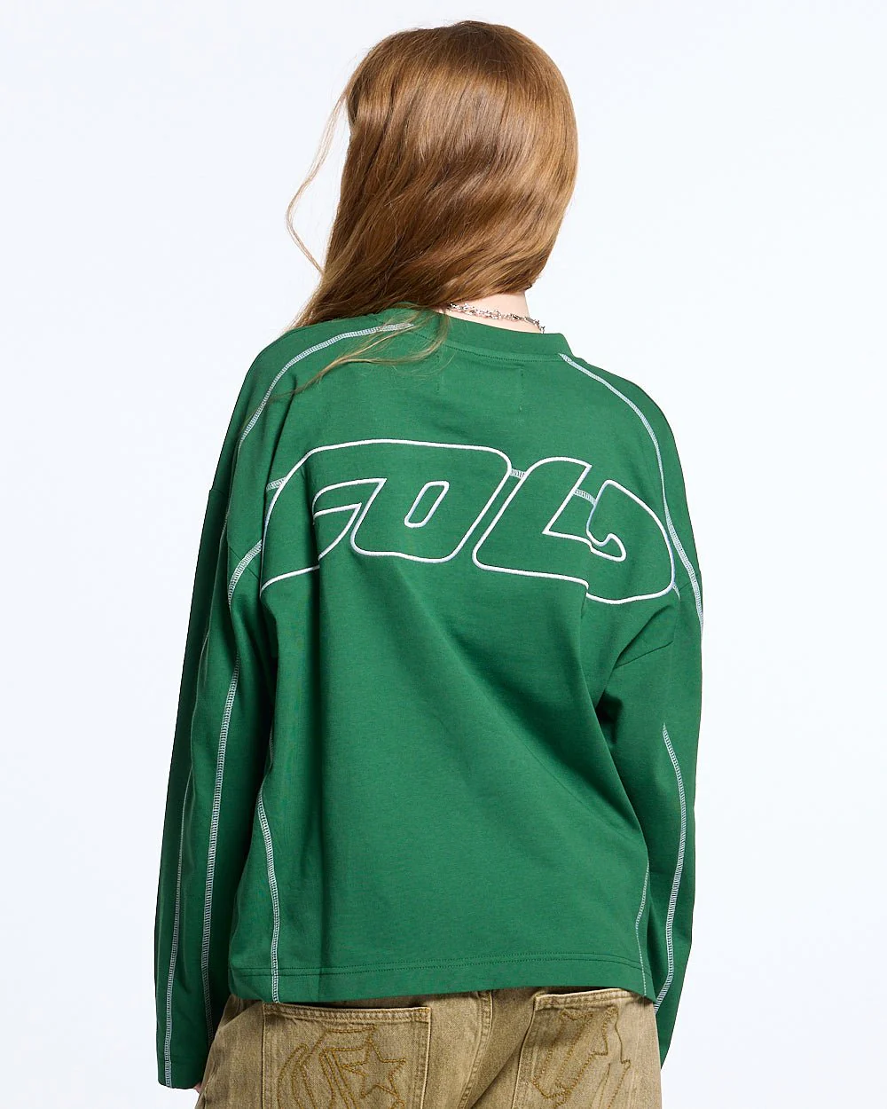ROLLER LONGSLEEVE TEE GREEN - Image 5
