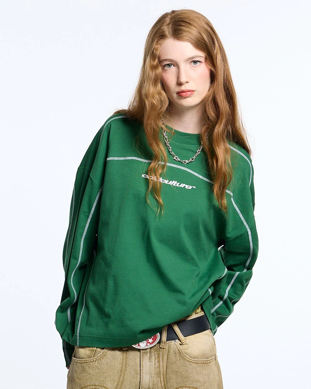 ROLLER LONGSLEEVE TEE GREEN - Image 6