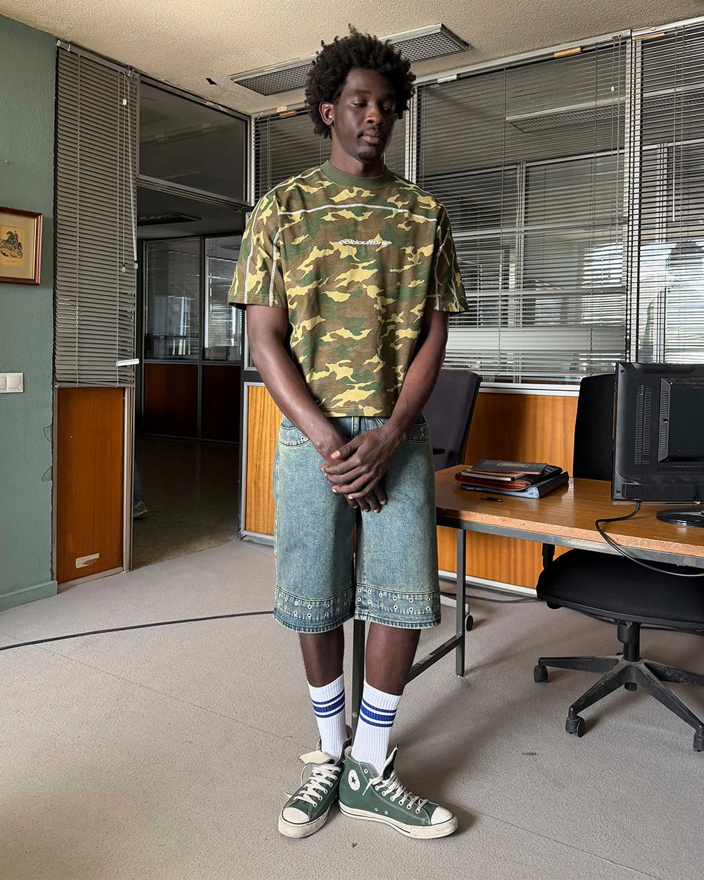 ROLLER TEE CAMO GREEN - Image 6