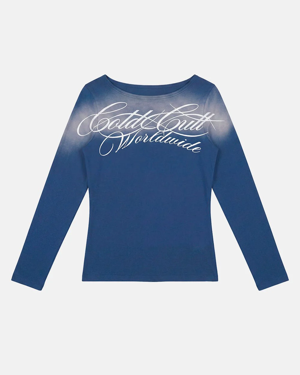ROUGH LONGSLEEVE TEE BLUE - Image 2