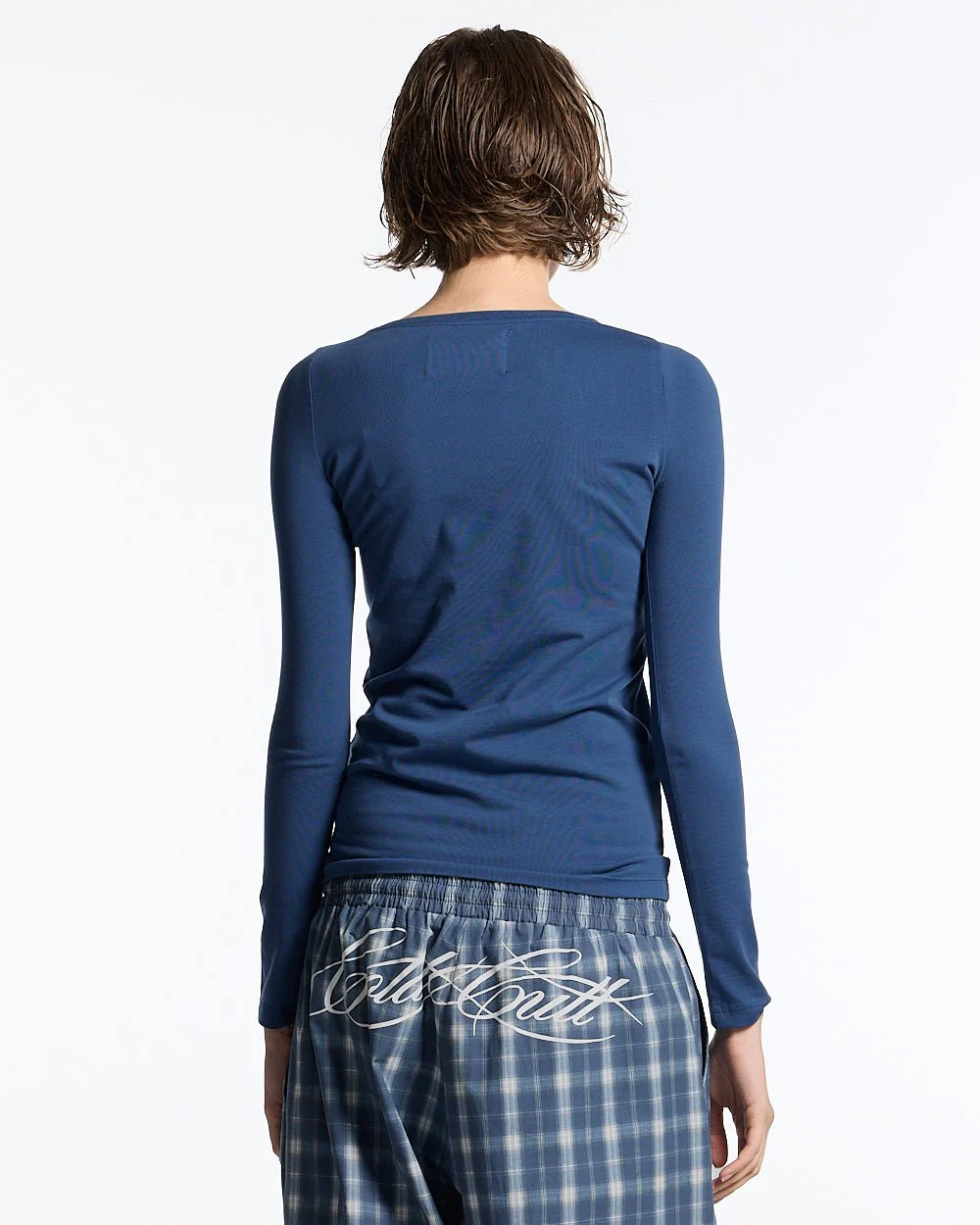 ROUGH LONGSLEEVE TEE BLUE - Image 4