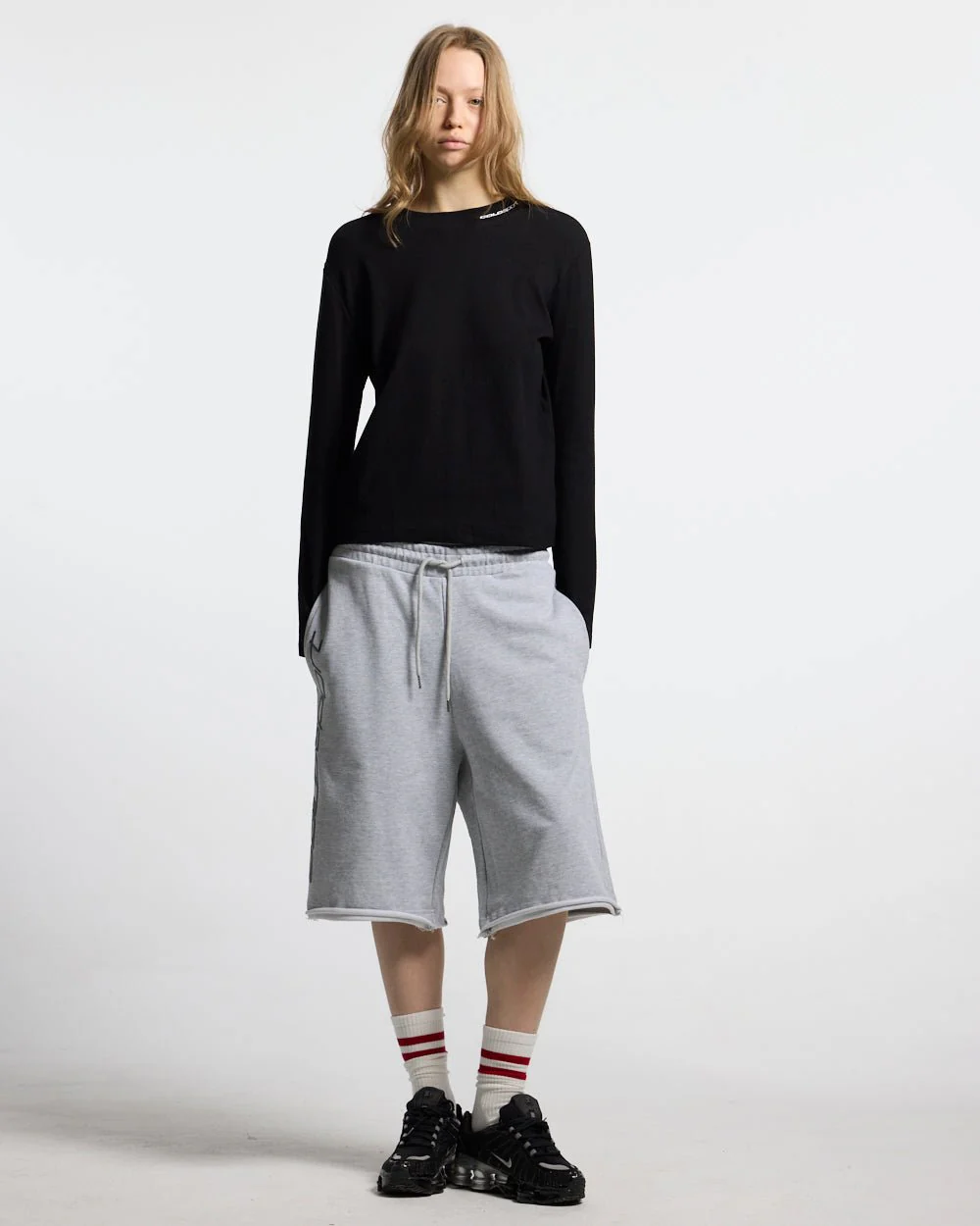 RUN CLUB LONGSLEEVE BLACK - Image 6