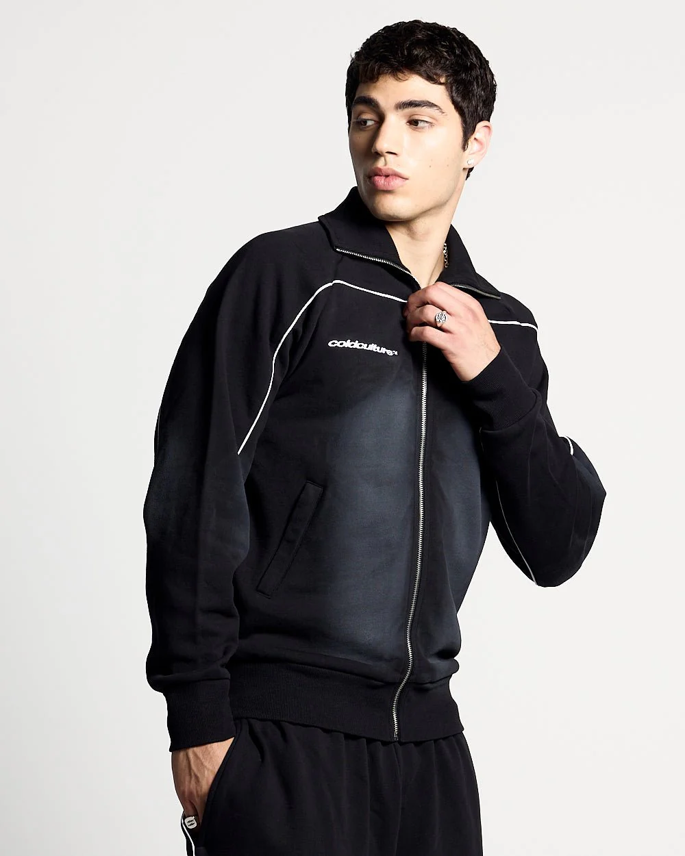 SAVAGE WASHED JACKET BLACK - Image 2