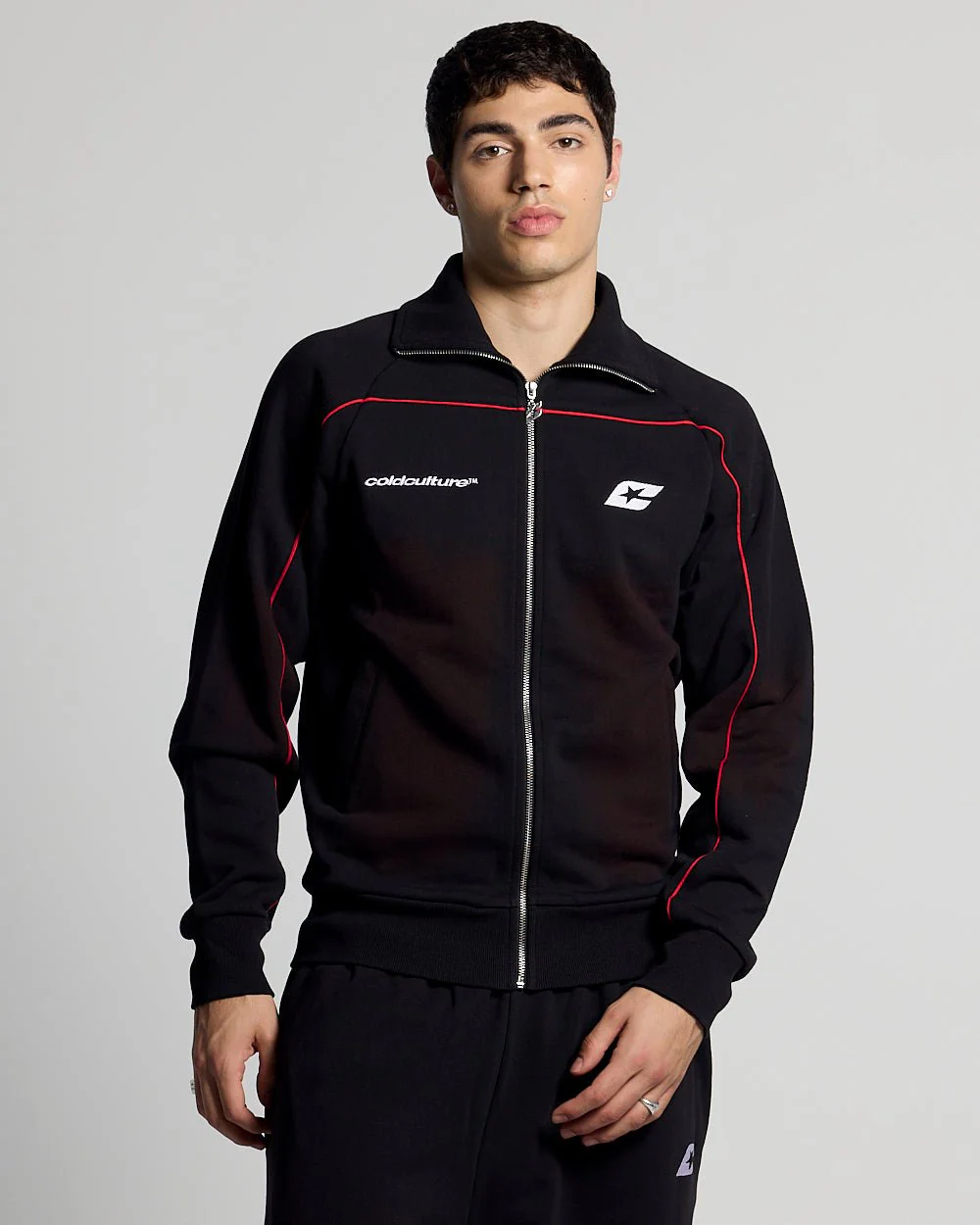 SAVAGE WASHED JACKET BLACK & RED - Image 2