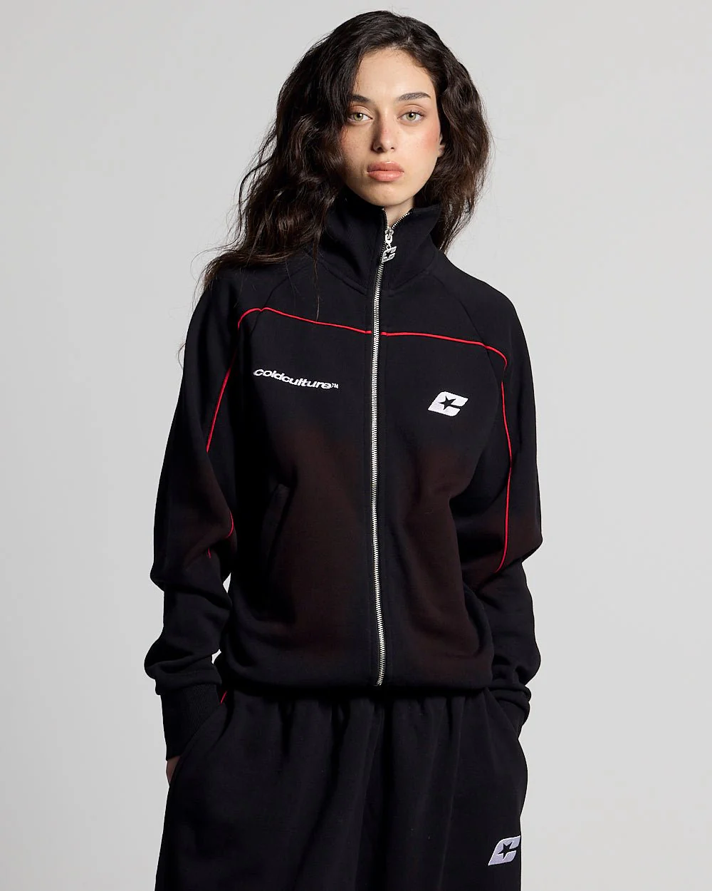 SAVAGE WASHED JACKET BLACK & RED - Image 5