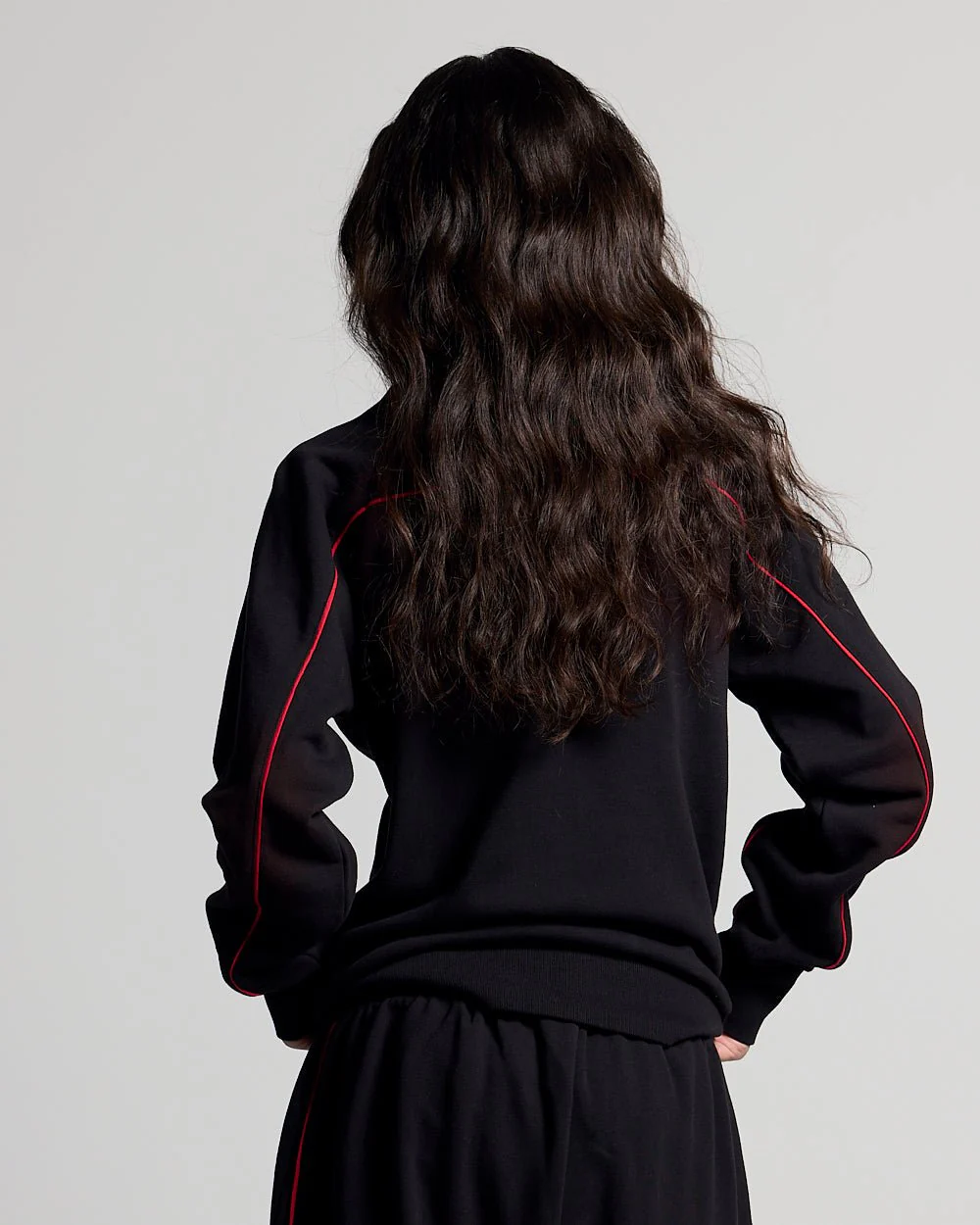 SAVAGE WASHED JACKET BLACK & RED - Image 6