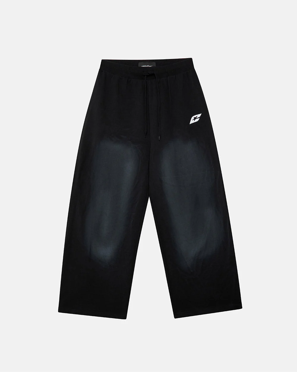 SAVAGE WASHED PANTS BLACK & WHITE