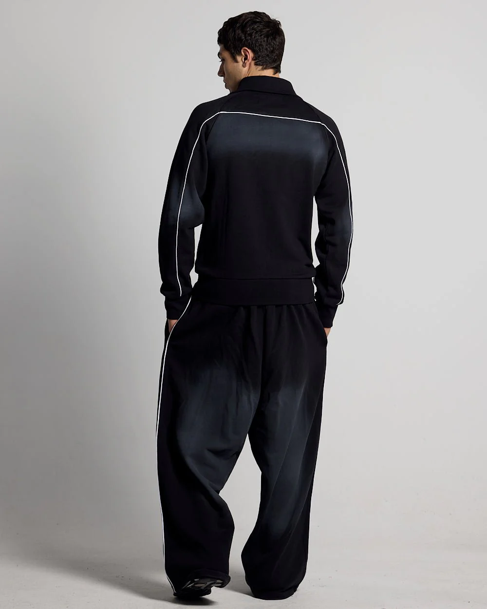 SAVAGE WASHED PANTS BLACK & WHITE - Image 6