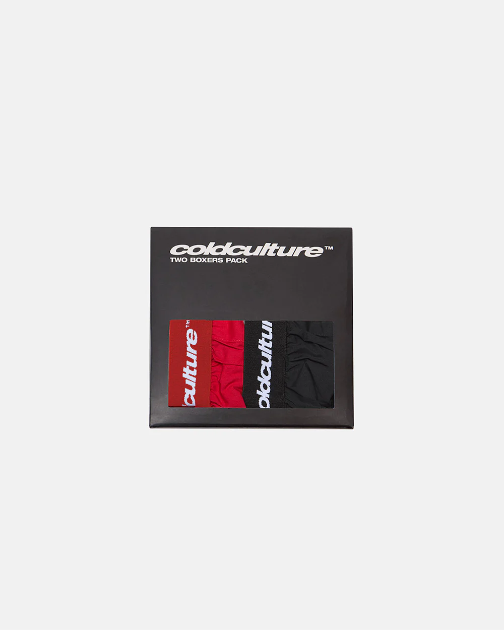 SCRIPT BOXERS PACK RED/ BLACK - Image 4