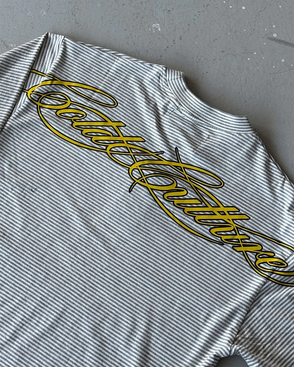 SCRIPT STRIPES LONGSLEEVE GREY - Image 8