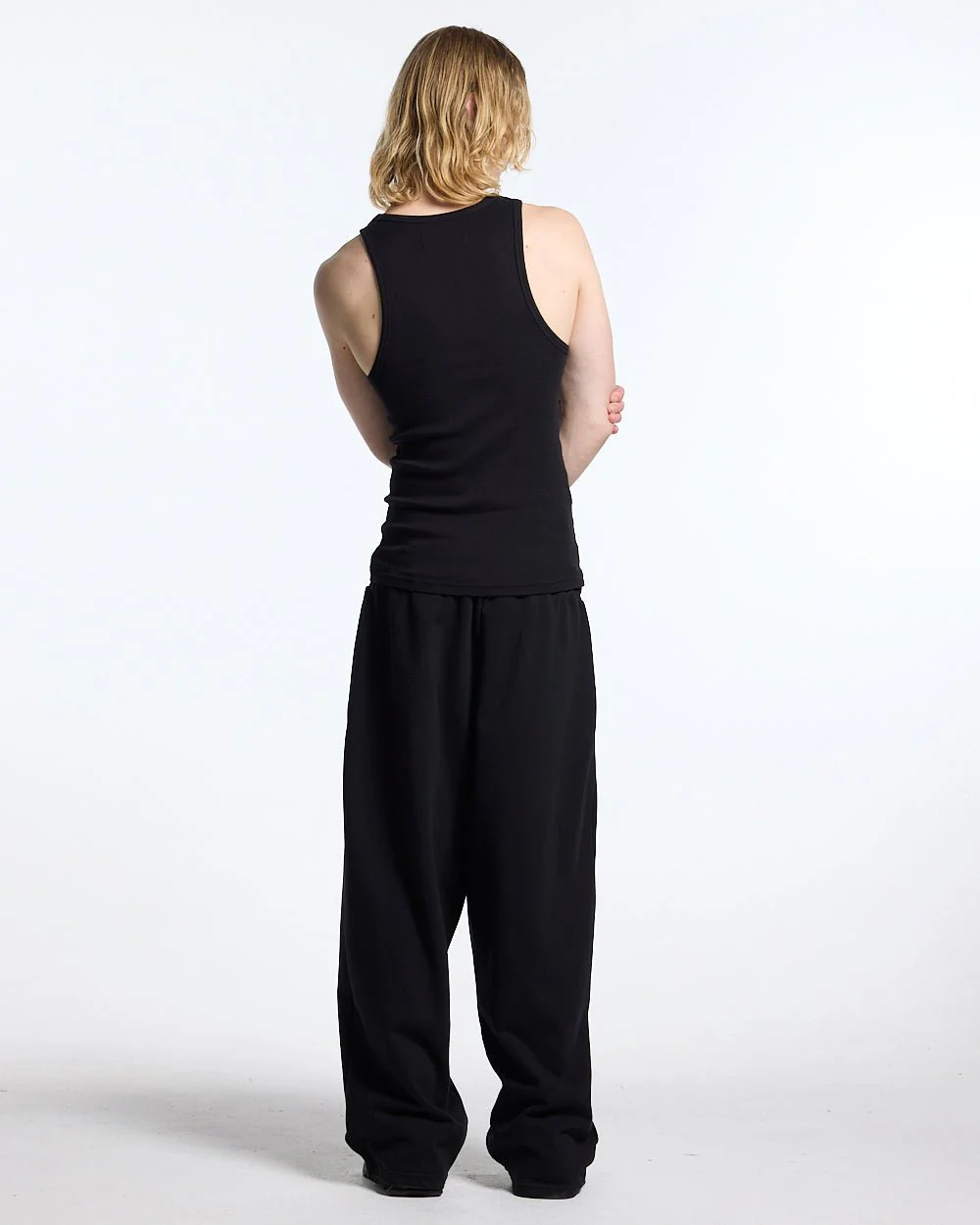SCRIPT TANK TOP BLACK - Image 6