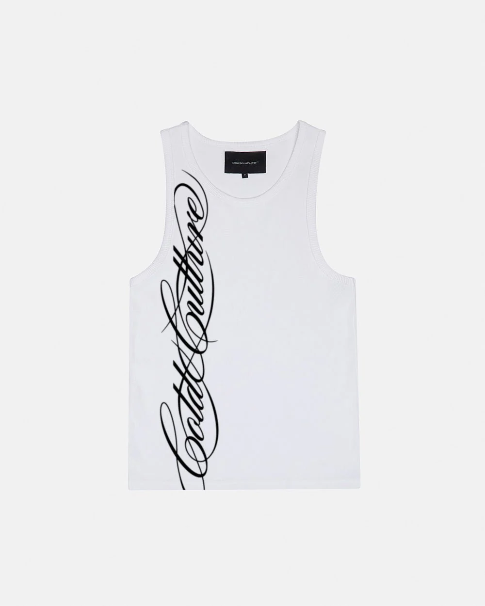 SCRIPT TANK TOP WHITE