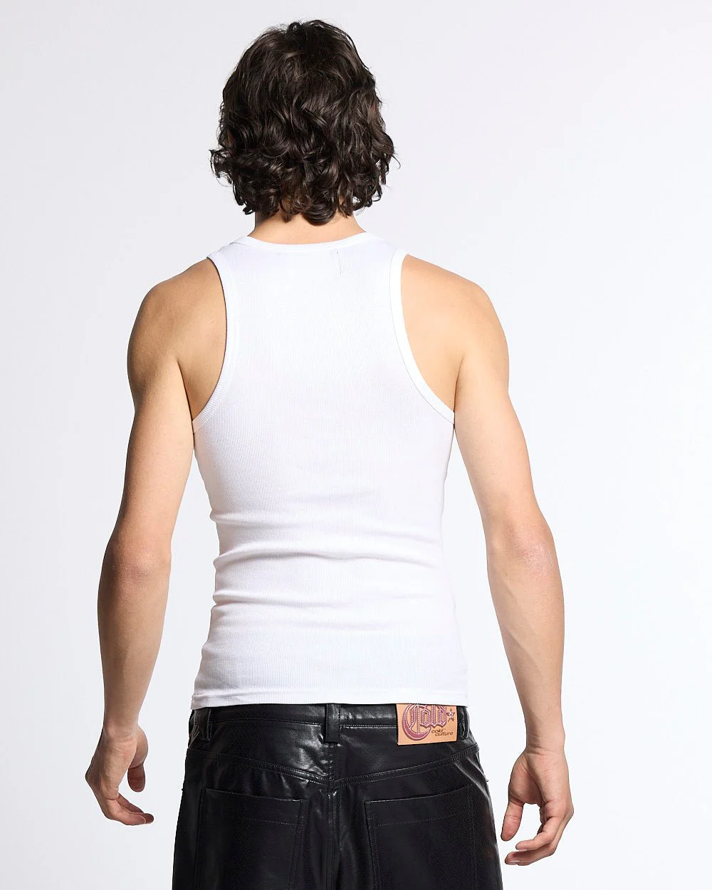 SCRIPT TANK TOP WHITE - Image 4