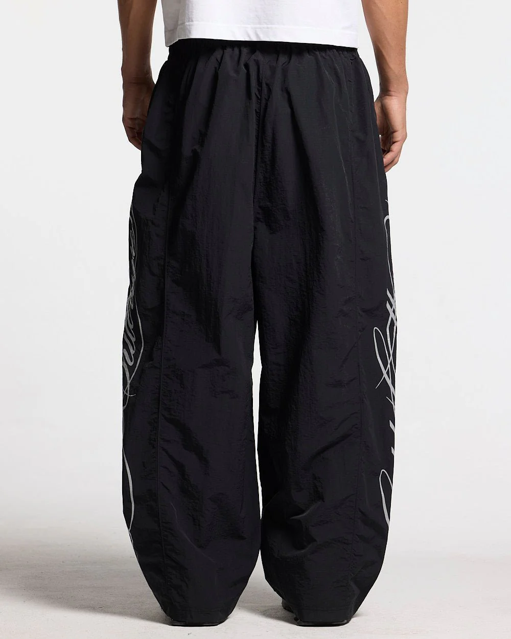 SCRIPT TECH PANTS BLACK - Image 3