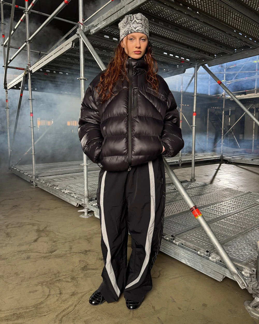 SCRIPT TECH PANTS BLACK - Image 8