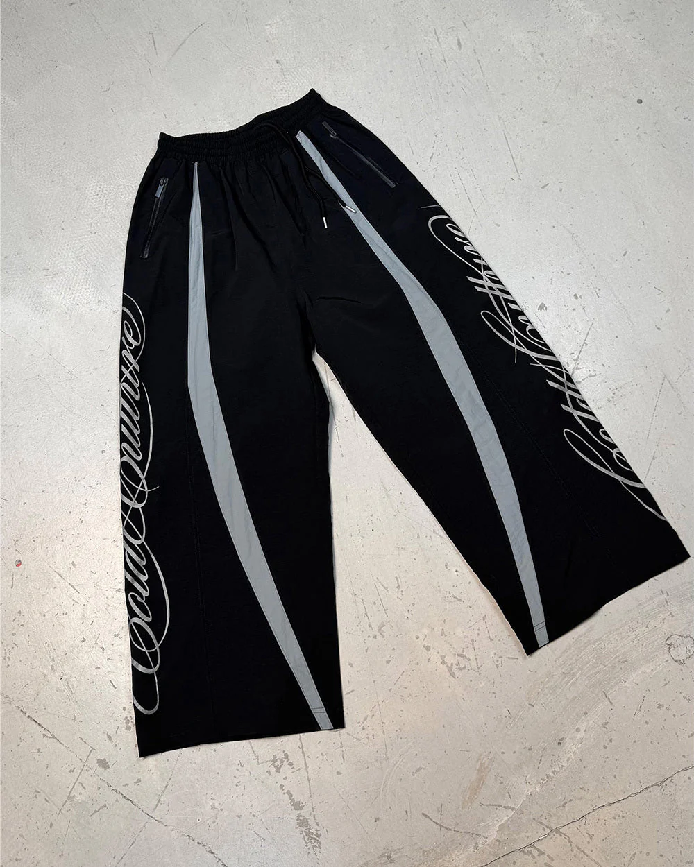 SCRIPT TECH PANTS BLACK - Image 9