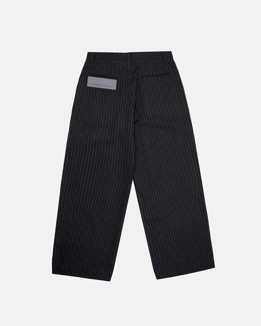 SEAM EFFECT LINE PANTS BLACK - Image 4