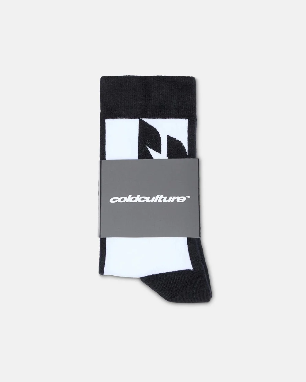 SILHOUETTE SOCKS BLACK/ WHITE - Image 2