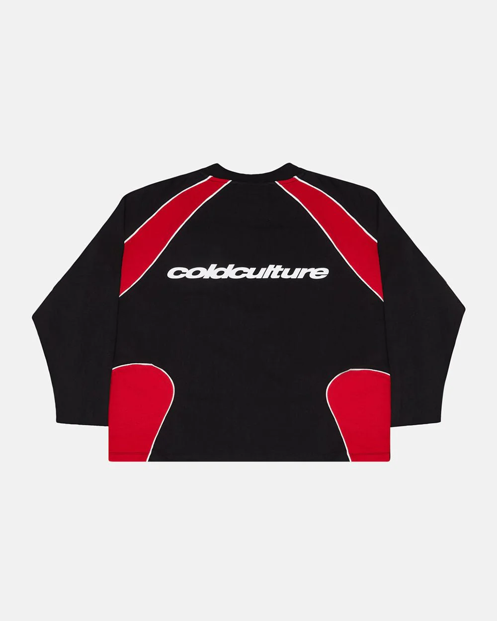 SLIDER LONGSLEEVE TEE BLACK & RED - Image 3