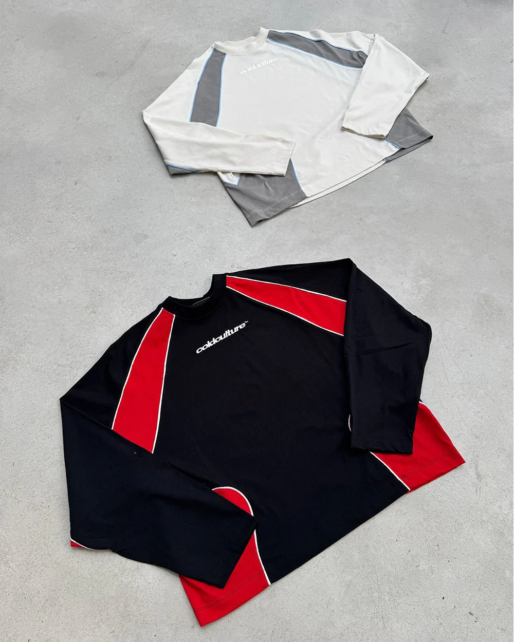 SLIDER LONGSLEEVE TEE BLACK & RED - Image 7