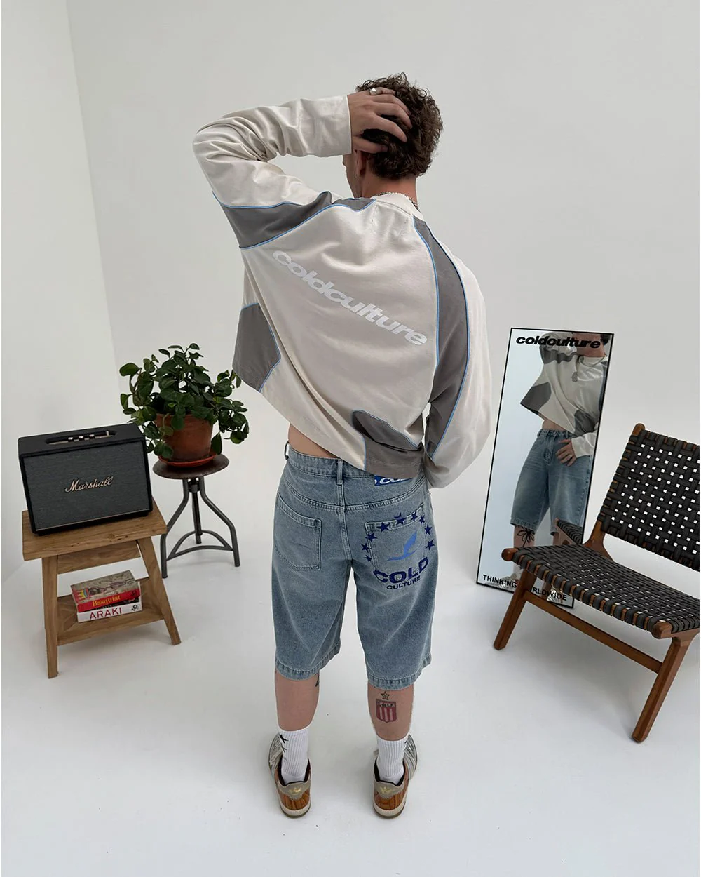 SLIDER LONGSLEEVE TEE GREY - Image 7