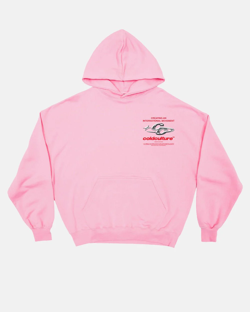 SPARKLY HOODIE PINK - Image 3
