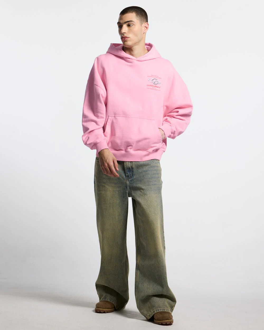 SPARKLY HOODIE PINK - Image 4