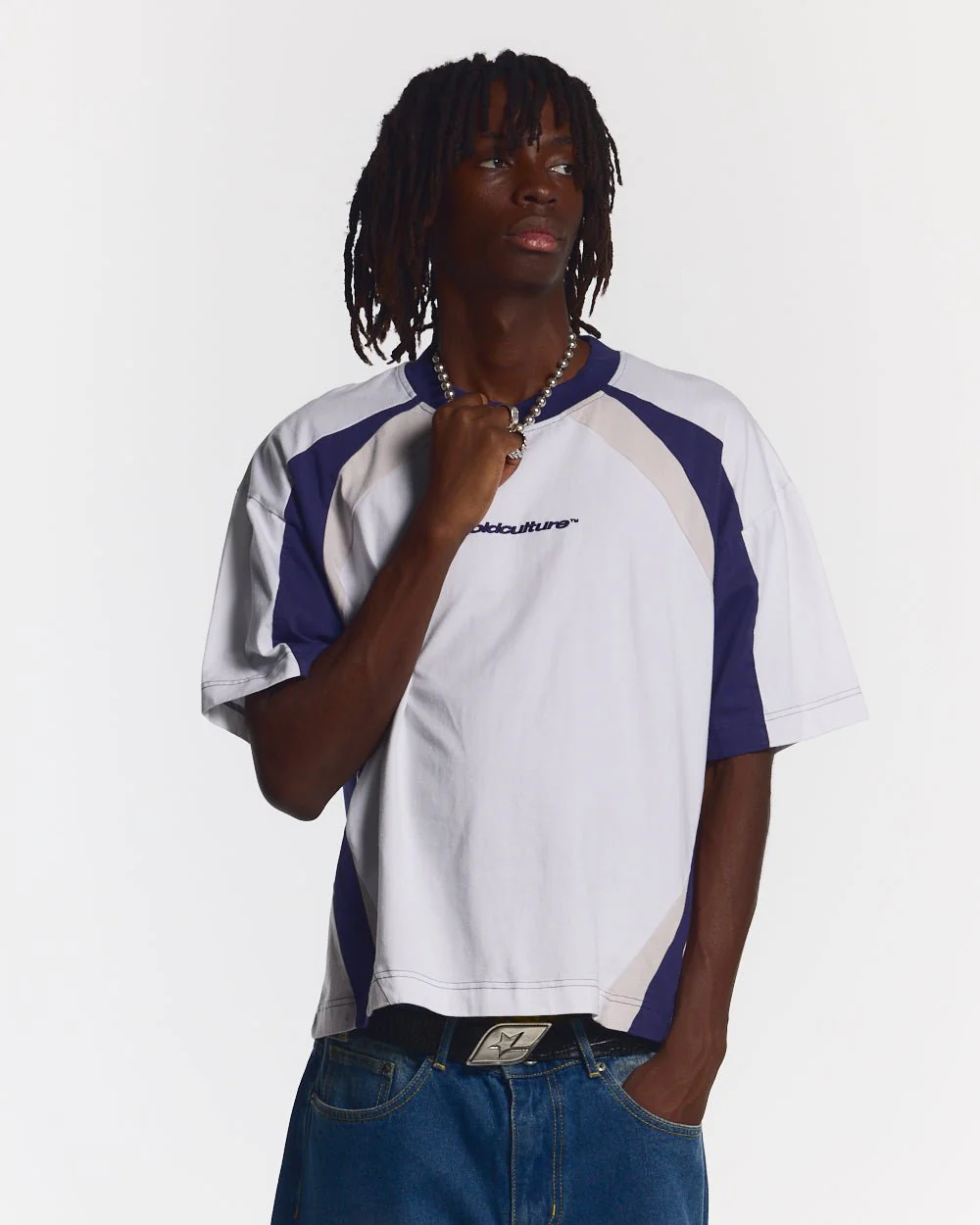 SPEED SPOKE TEE BLUE - Image 2