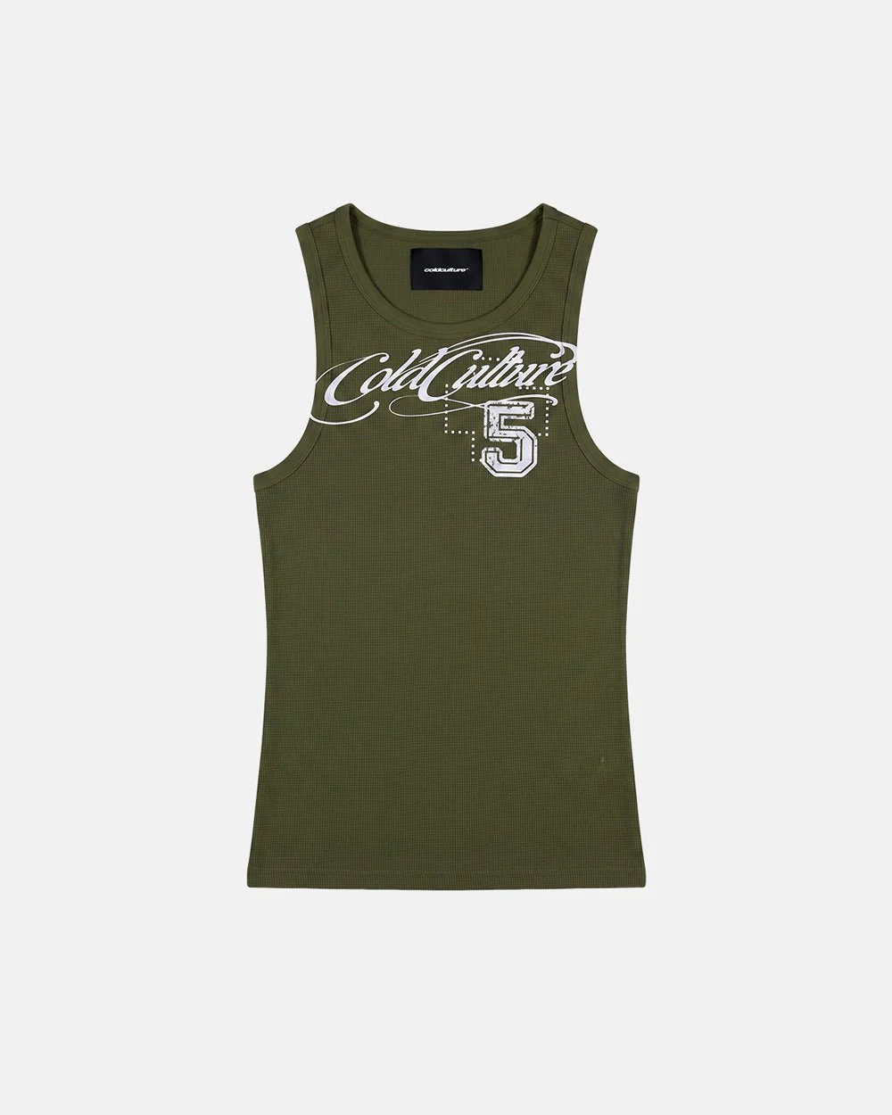 SPEED WAFFLE TANK TOP GREEN