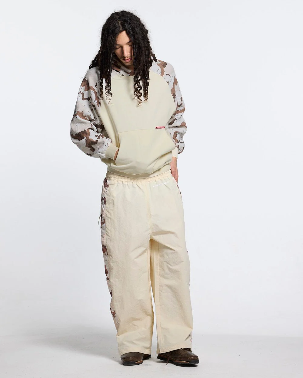 SPIDER PANTS BEIGE & CAMO - Image 7