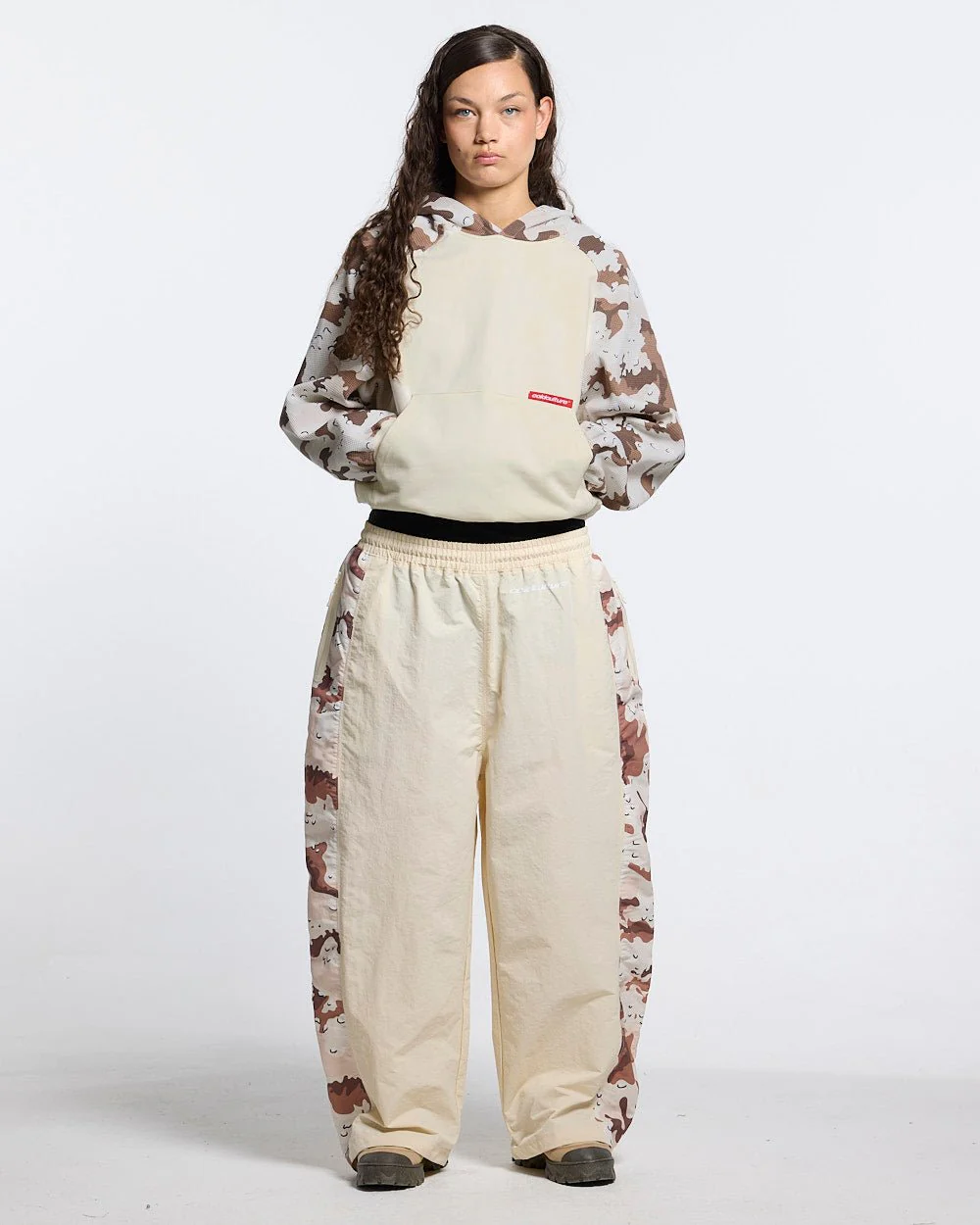 SPIDER PANTS BEIGE & CAMO - Image 9