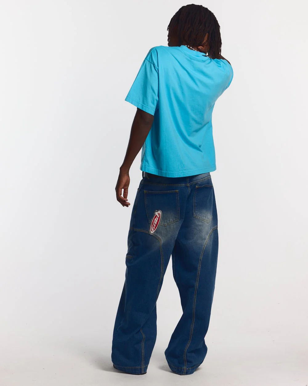 SPIDER TEE BLUE - Image 4